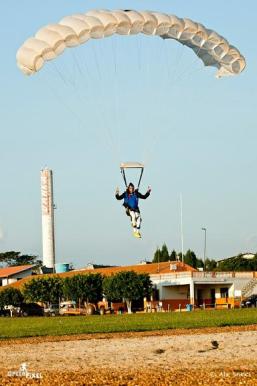 Fernando Fernandes Salto de Paraquedas Aterrissa